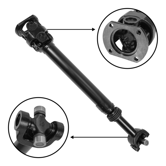 USA Standard 29-1/8 Front Driveshaft 00-02 Dodge RAM 2500 & 3500 - Click Image to Close